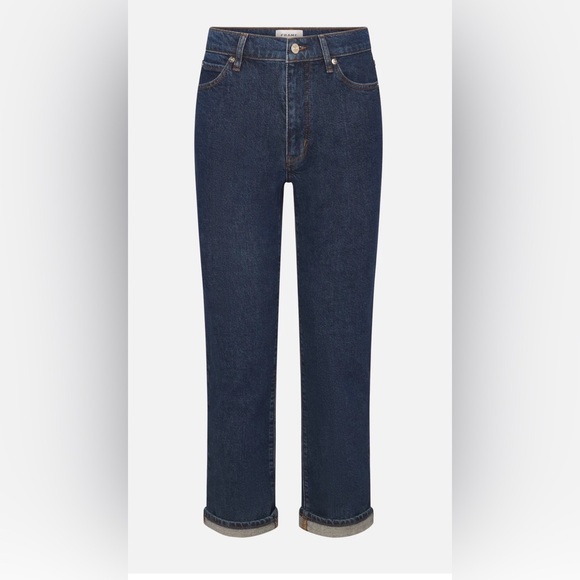 FRAME BORROWED High rise straight jeans 25